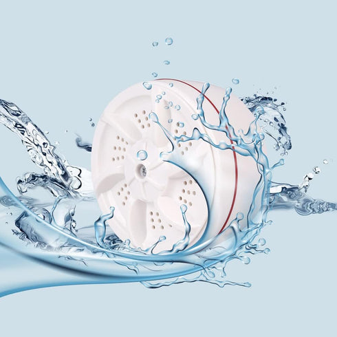 Mini Turbine Washing Machine, USB Powered Portable Washer for Underwear, Towels, Socks, Etc.