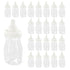 Baby Bottles for Baby Shower Game - 24 Pcs Clear Plastic Mini Bottles for Fun Bottle Chug Game