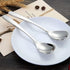 2-Pack Set, Stainless Steel Cheese Spreader and Dessert Spoon Yogurt Spoon, Spatula Knife for Cheese, Jelly, Jam
