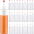 30 Pcs 8.5 oz Plastic Squeeze Bottle Condiment Squeeze Bottle with Red