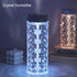USB Desktop Crystal Humidifier 1000ml - No Noise with 7 Colors LED Night Light for Home, Office, Bedroom, Babies Room