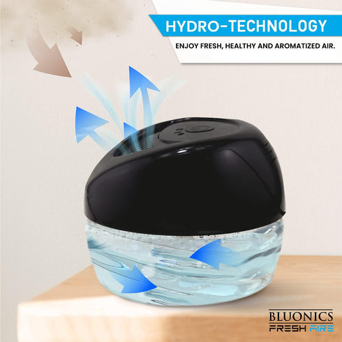 7 Bluonics Fresh Aire Water Air Washer, Air Revitalizer & Freshener with Night Light LED Changing Colors & White Noise