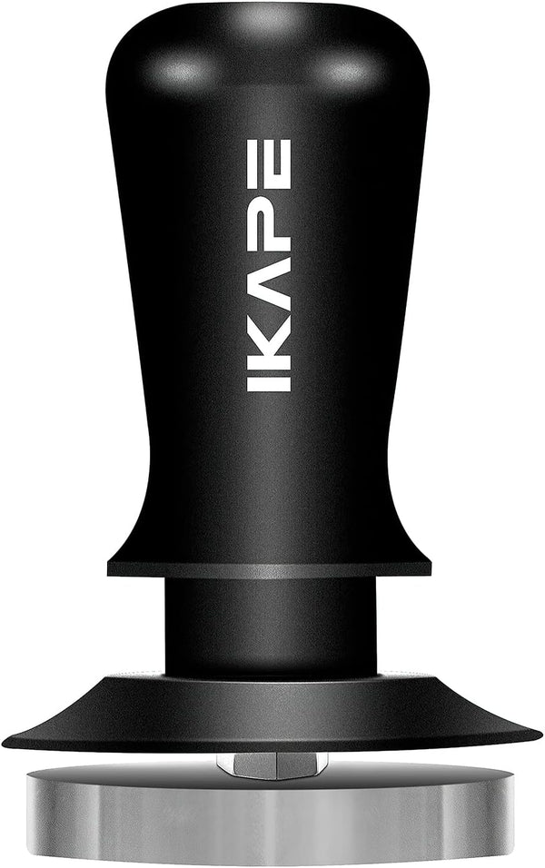 IKAPE 58.35mm Espresso Tamper, Premium Barista Coffee Tamper with Calibrated Spring Loaded, Stainless Steel Base