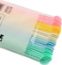 60PCS Candy Color Plastic Mini Coffee Tea Beverage Blender - Disposable Stirrers Spoon Sticks for Adjusting Sauce