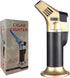 Butane Torch Lighter, Refillable Kitchen Culinary Cooking Blow Torch with Adjustable Flame for Desserts