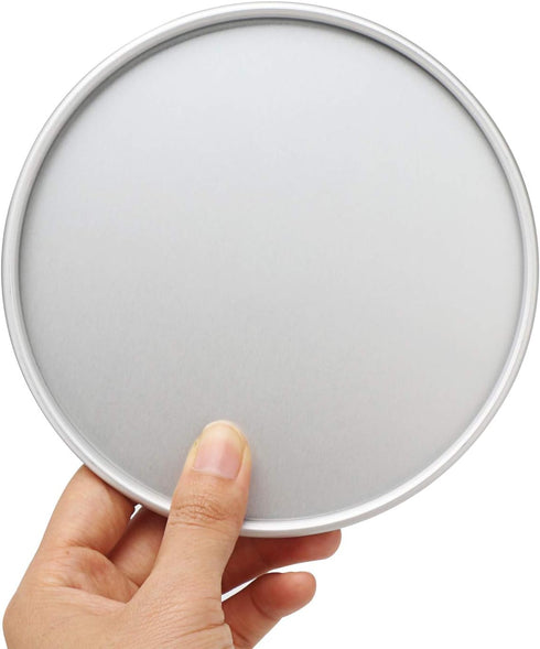 Beasea 6 Inch Round Cake Pan Set of 2, Nonstick Aluminum Alloy Cheesecake Pan with Removable Bottom