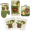 Oven Mitts and Pot Holders Set - Kitchen Towels and Dish Cloths