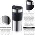 Bodum 11068-01 Vacuum Travel Mug, Small, Black, 0.35 L, 1 Count