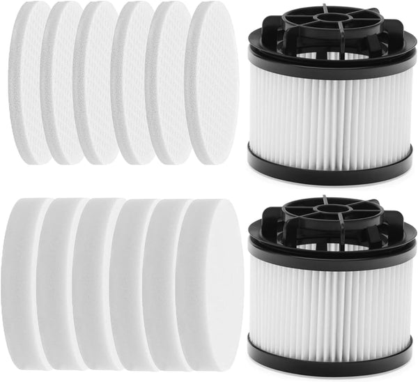 Replacement Filter for Levoit LVAC-200 Cordless Stick Vacuum, 14 PCS