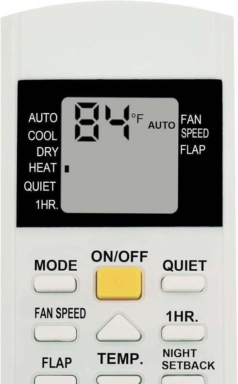 Replacement Air Conditioner Remote Control, CV6233198927, Work for CS-KE30NKU