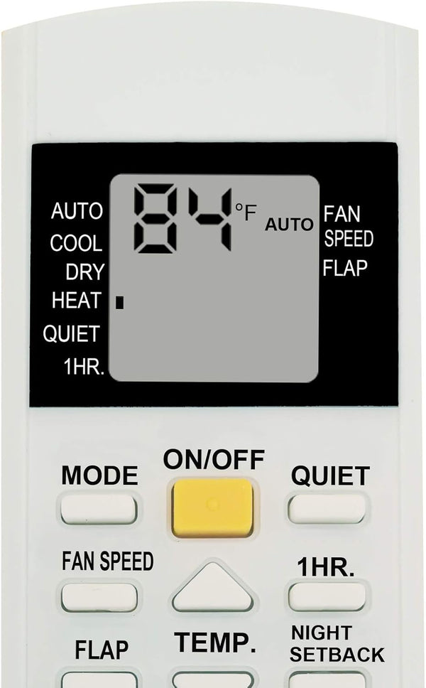 Replacement Air Conditioner Remote Control, CV6233198927, Work for CS-KE30NKU