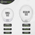 Urban August Original Fridge Lock: Multi-Functional Cable Combination Lock for French-Door Refrigerators (White)