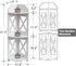 TuoxinEM Corner Shelves for Bathroom Storage, Waterproof Toilet Paper Holder Stand, White