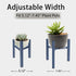 Drawinsage 5.1-7.45" Adjustable Desktop Plant Stand Indoor, Metal Plant Shelf Fits Pots for Succulents, Bonsai & Office