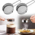 Yopolaz 2 Pack Powdered Sugar Sifter - Flour Sifter for Baking - Mini