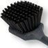 SPARTA 40501EC03 Plastic Large Scrub Brush, Kitchen Utility Brush with Long Handle for Cleaning, 20 Inches, Black