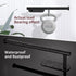Under Cabinet Wall Mount Paper Towel Holder for Kitchen Towel, Self-Adhesive Bar, SUS304 Stainless Steel 13 inch