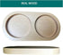 Elegant Black Beech Wood Tray for Salt & Pepper Mills