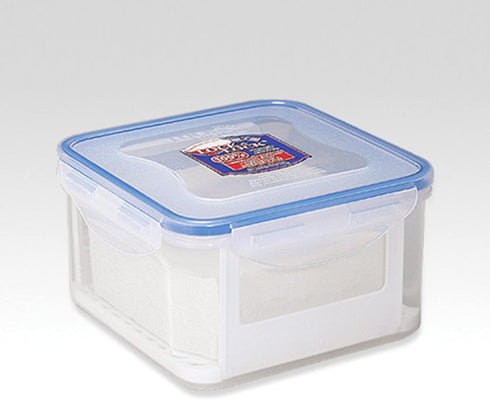 40.58oz 5.07cup Lock & Lock Square Plastic Food Container with Special Tray for Tofu /