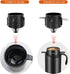 16oz Camping Coffee Maker Pour Over Set, Portable Coffee Kit for Travel, Camping, Offices, Backpacking