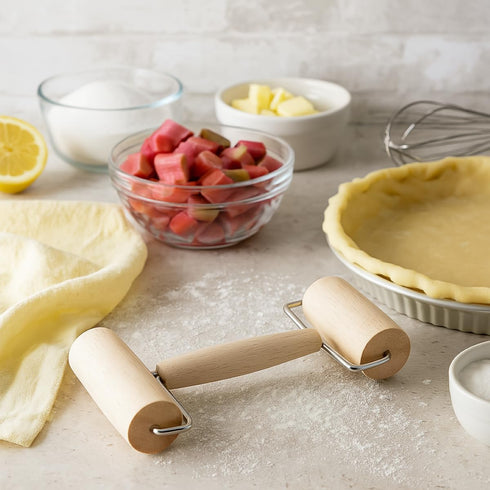 Mrs. Anderson’s Baking Double Dough Roller, 4.125 and 2.375-Inch Wide Cylinders