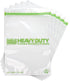 Smelly Proof REUSABLE STORAGE BAGS, Extra Large Heavy Duty Ziplock Freezer Bags, 2-Gallon, CLEAR, 5-mils - 5pk