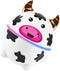 Cute Pet Humidifier, Moisturizing Soft Mist Mini Desktop Humidifier with 230ml Water Tank for Bedroom (Cow)