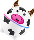 Cute Pet Humidifier, Moisturizing Soft Mist Mini Desktop Humidifier with 230ml Water Tank for Bedroom (Cow)