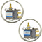2Pcs Universal Fridge Freezer Thermostat WPF24-L, Temperature Control 250V/5(4) A 125V/8(6) A