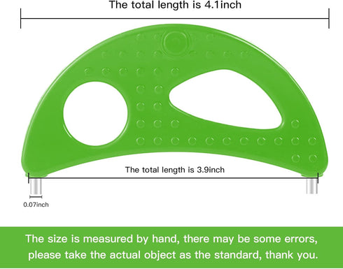 Green Crescent Tool Compatible Replacement Parts for Jack Lalanne Power Juicer CL003AP E1188 E1189 MT1000 (Upgraded