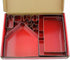 Sakolla Gingerbread House Cookie Cutter Set (Set of 10) - 3D Christmas Cookie Cutters with Gift Box