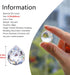 48pcs 20mm HDCRYSTALGIFTS Clear Crystal Ball Prism Chandeliers Prism Sun Shine Catcher Rainbow Pendants Maker, Hanging