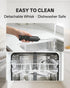 2-Speed CIRCLE JOY Rechargeable Milk Frother Hanheld, Dual Coil Whisk Head Electric Coffee Frother, Portable Hand