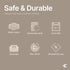 Set Commercial (450 Set 10 BAKKEN Kitchen Oven Baking Pans - Nonstick Gray Coating, Carbon Steel Bakeware with White