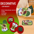 Lobyn Value Packs: 5-Piece Country Kitchen Towel Set - Proud Rooster & Red Barn Motif, 2 Dish Towels, Oven Mitt &