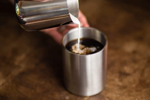 Stainless Steel Coffee Mugs, 15 oz Double Wall Insulated Mug Set of 2, BPA Free
