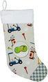 Caroline's Treasures SB3157-CS Golf Hole in One Christmas Stocking, Holiday Decor for Fireplace
