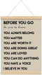 foedor Mental Health Positive Affirmations Inspirational Wall Art Decor, Therapist Calming Teacher Nurse