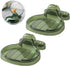 2 Pack Spoon Rest for Multiple Utensils & Lid Holder, Kitchen Counter Utensil Holder with Drip Pad