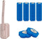Disposable Toilet Brush with 48 Refills,Toilet Cleaning Supplies,Toilet Wand Brush Starter Kit,Wall