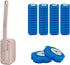 Disposable Toilet Brush with 48 Refills,Toilet Cleaning Supplies,Toilet Wand Brush Starter Kit,Wall