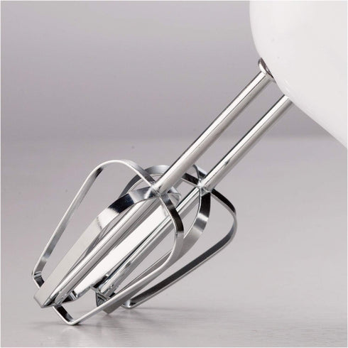 Brentwood Electric Hand Mixer - Lightweight 5-Speed, White