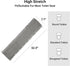 Toilet Seat Cover, Bathroom Soft Thicker Warmer with Snaps, Stretchable Washable Fiber Cloth Covers (Grey)