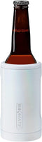 BrueMate Hopsulator Bott'l Insulated Bottle Cooler for Standard 12oz Glass Bottles, Glitter White