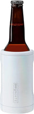 BrueMate Hopsulator Bott'l Insulated Bottle Cooler for Standard 12oz Glass Bottles, Glitter White