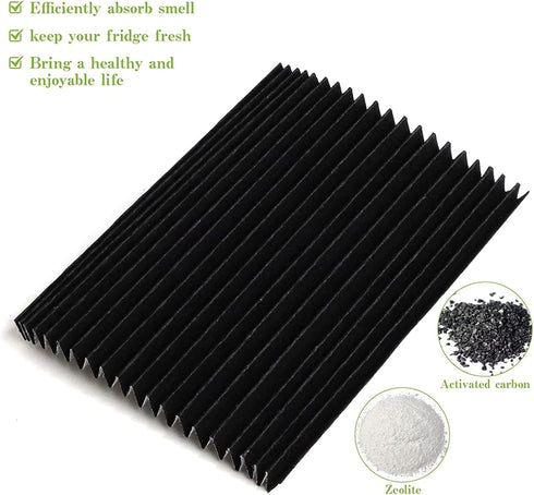 SEISSO 3 Pack Refrigerator Air Filter Replacement, Carbon Activated Compatible with Frigidaire PAULTRA Pure Air Ultra