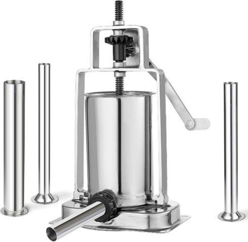 GKAKITSP 4 606,606SS,1606,1606SS Sizes Stainless Steel Sausage Stuffing Tubes Replacement for LEM Sausage Stuffers