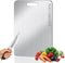 Titanium Cutting Board for Kitchen, Stainless Non Stick Chopping Board, Upgrade Double