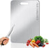 Titanium Cutting Board for Kitchen, Stainless Non Stick Chopping Board, Upgrade Double