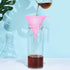 Delove All Purpose Plastic Funnel Set of 6, Funnels for Kitchen Use, Mini/Small/Large, Food Grade and BPA Free